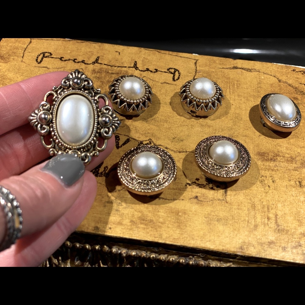 Vintage button covers!